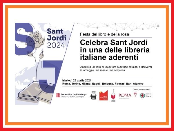 Sant Jordi 2024 - Eventi, Librerie Indipendenti Milano